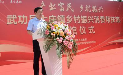 陕西武功乡村振兴消费帮扶馆开馆