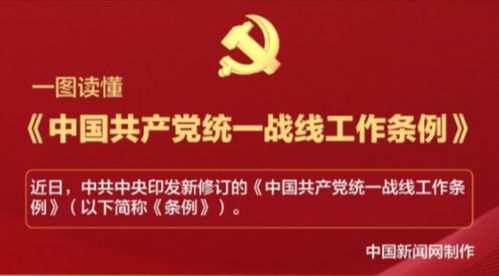 一图读懂 中国共产党统一战线工作条例